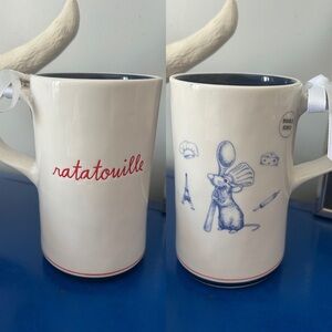 Rae Dunn Disney Pixar Ratatouille Remy Double Sided Tall Mug